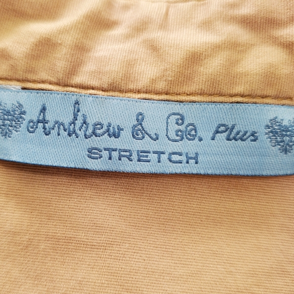 Andrew & Co. Faux Laced Front Top - Picture 9 of 11